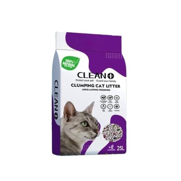 Clean plus cat litter