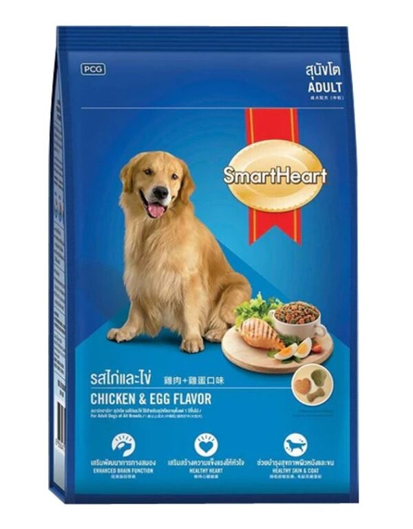 Smart Heart Adult Dog Food Chicken & Egg