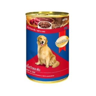 Smart Heart Adult Dog Wet Food Beef & Liver 400g