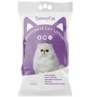 SnowyCat Bentonite Cat Litter Lavender