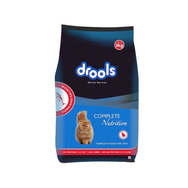 Drools Adult Cat Food Tuna And Salmon Flavour